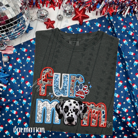 Patriotic Dalmatian