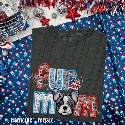 Patriotic Frenchie Merle