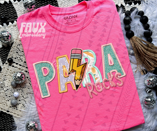 Para rocks (pink)