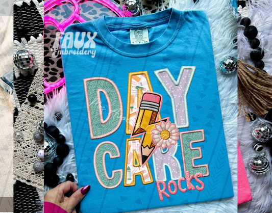 Daycare rocks (pink)