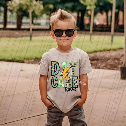Daycare rocks (green)