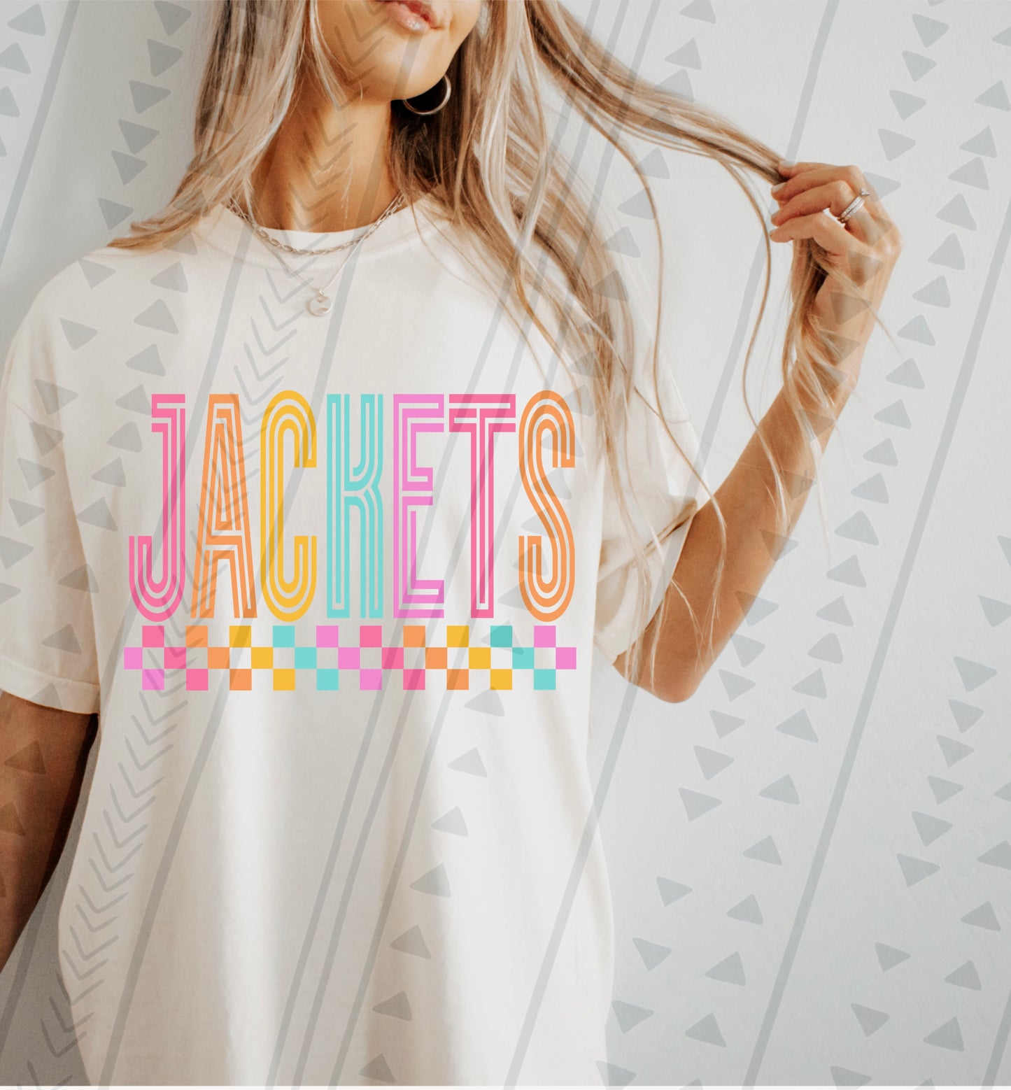 Colorful checkered Jackets