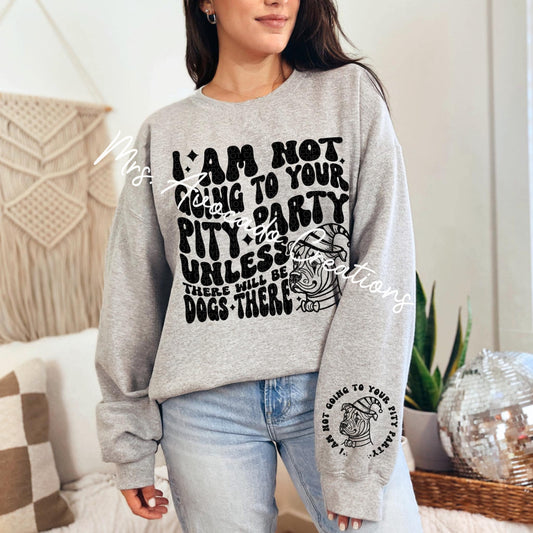 I am not going to your pity party