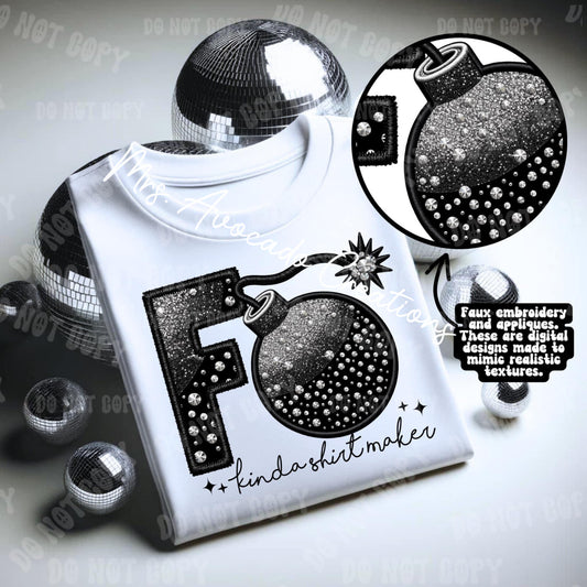 F bomb kinda shirt maker
