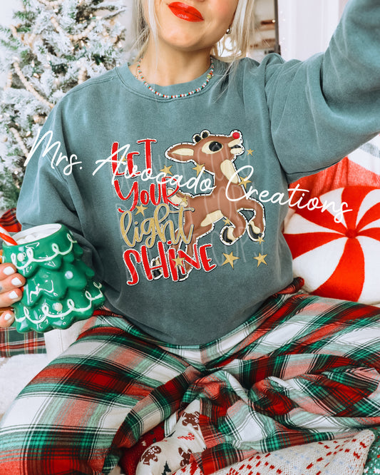 Let your light shine Rudolph
