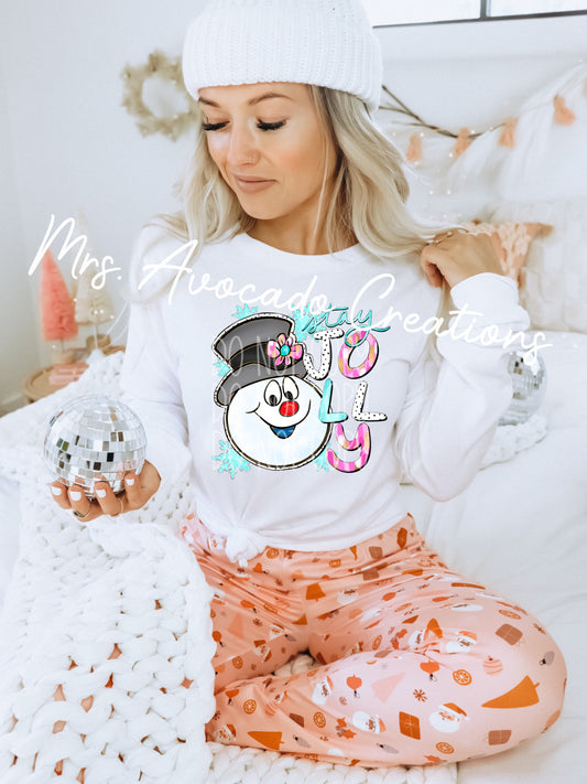 Stay jolly snowman