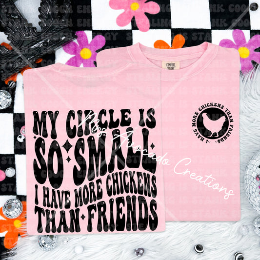 My circle is so small I have more children than friends