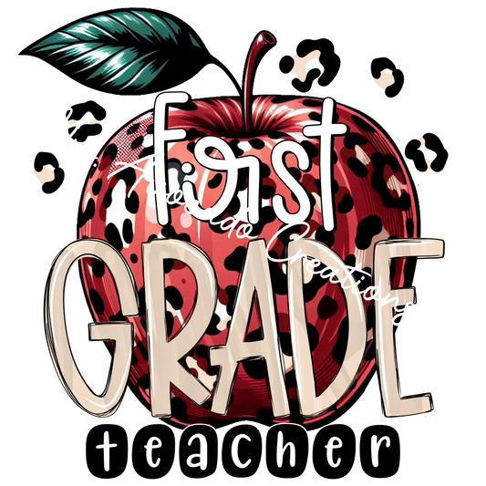 Leopard apple first grade teacher