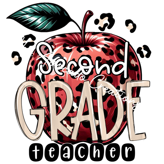 Leopard apple second grade teacher