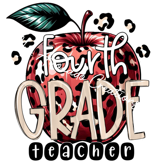 Leopard apple fourth grade teacher