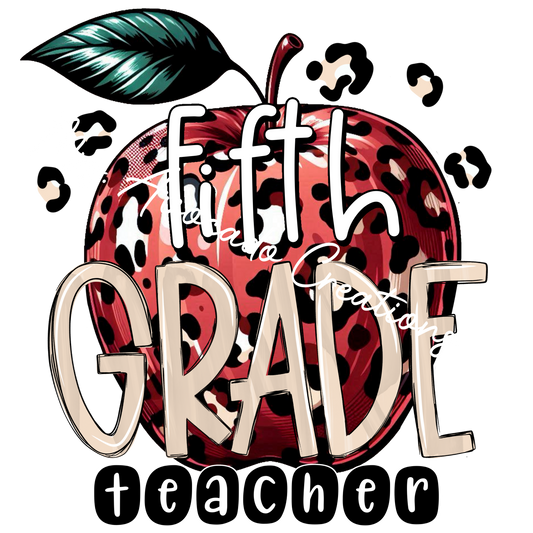 Leopard apple fifth grade teacher
