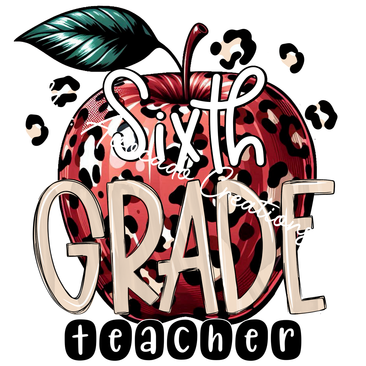 Leopard apple sixth grade teacher