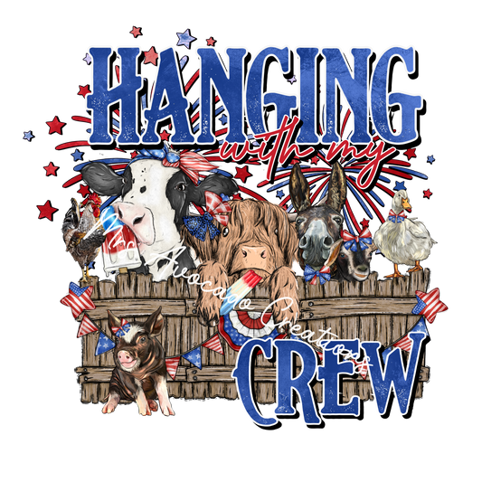 Hanging with my crew