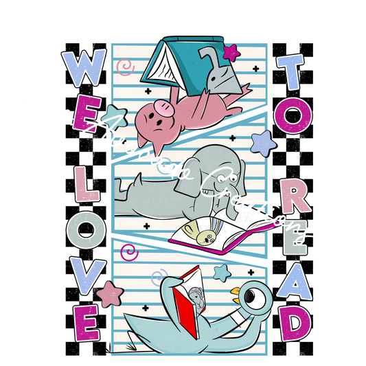 We love to read