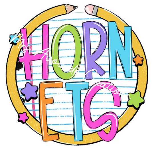 Notebook circle Hornets