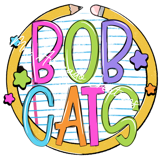 Notebook circle Bobcats
