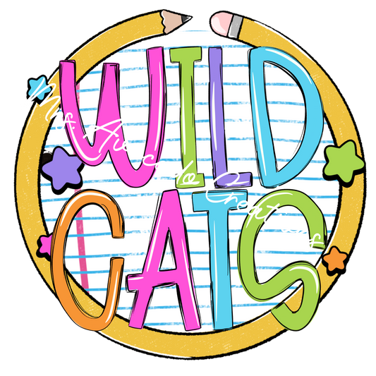 Notebook circle Wildcats