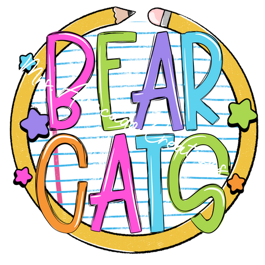 Notebook circle Bearcats