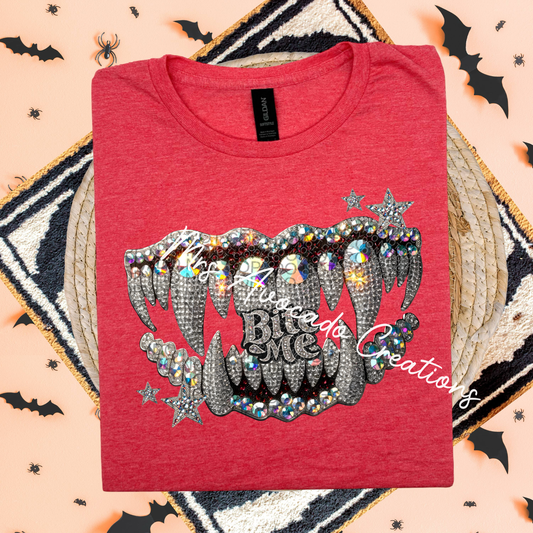 Faux bling bite me