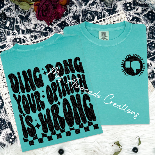 Ding dong, your opinion is wrong