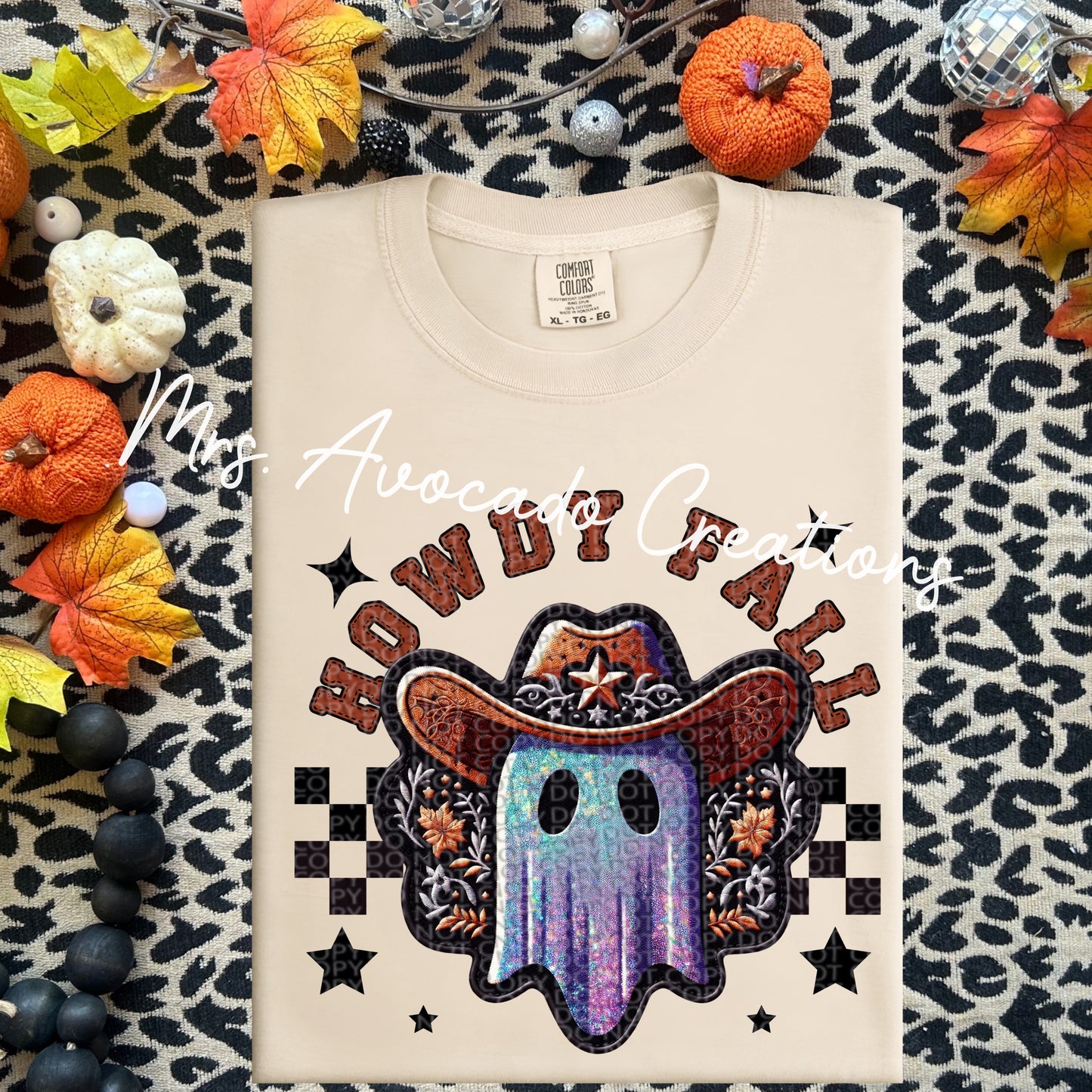 Howdy fall cowboy ghost