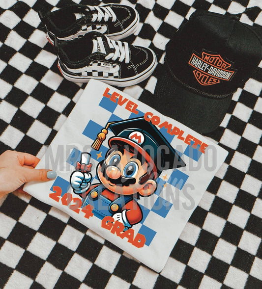 Mario Graduation
