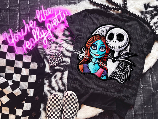 Faux embroidery J ack S ally 2