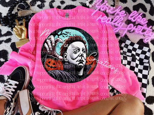 Faux embroidery M Myers