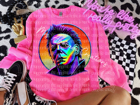 Faux embroidery holo M Myers 2