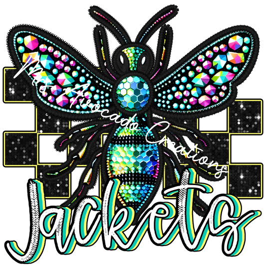 Faux rhinestone Jackets