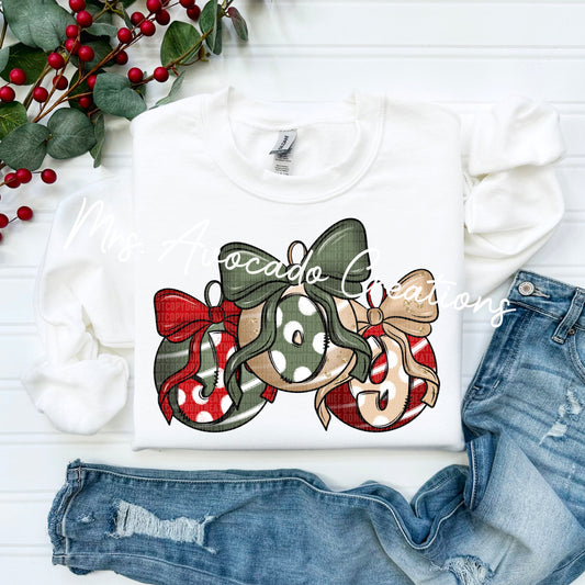 Joy ornaments