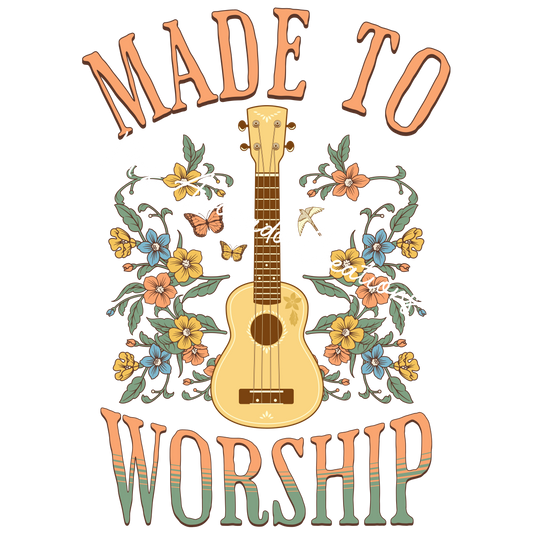 Made to worship guitar