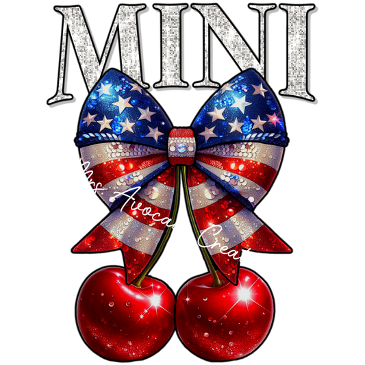Mini cherry bow