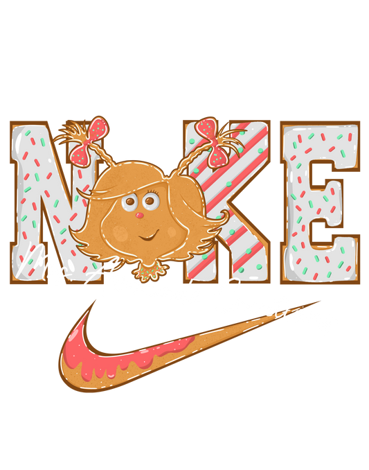 Gingerbread Swoosh Who