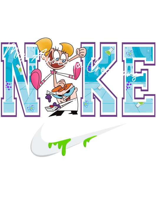Swoosh  Dex ter's lab