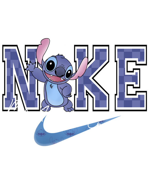 Swoosh Blue Alien