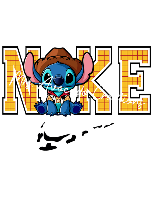 Swoosh Blue Alien Woody