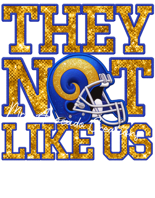 They not like us Los Angeles R