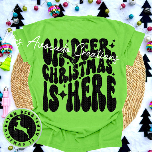 Oh deer, Christmas is here