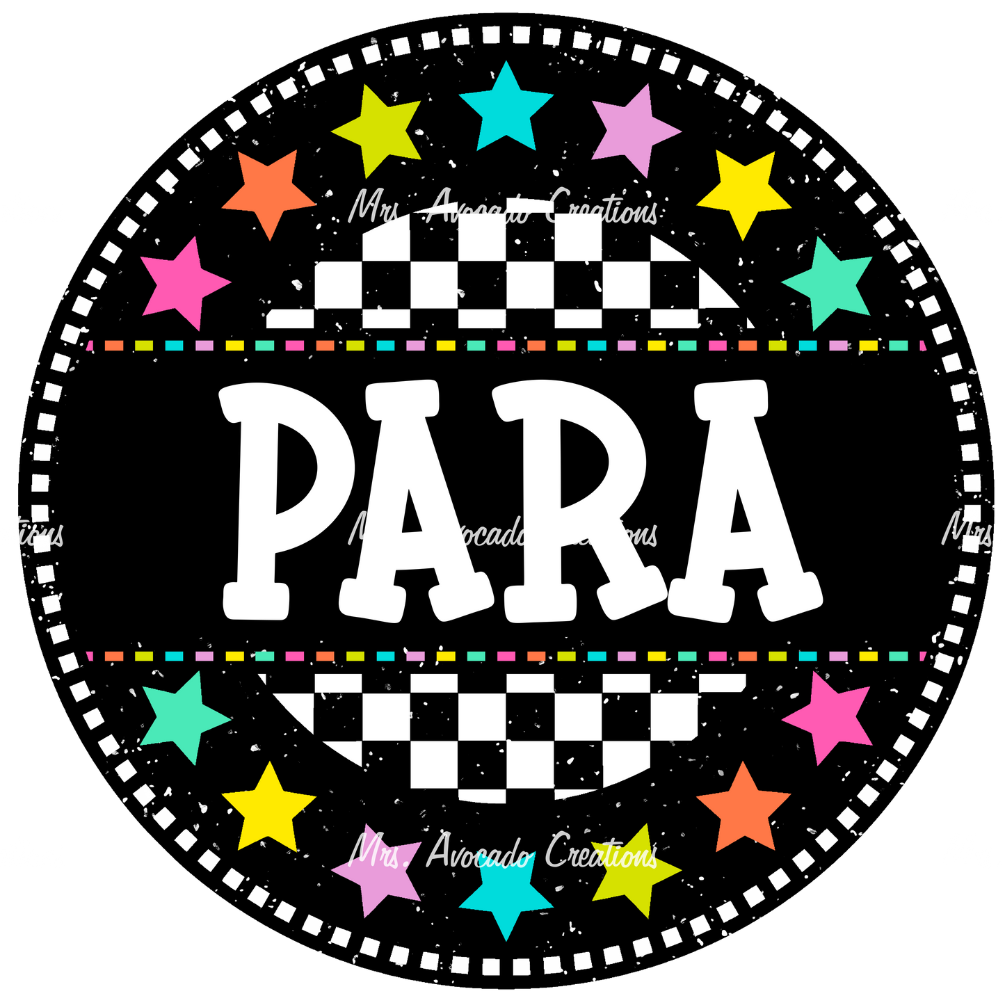 Para circle stars