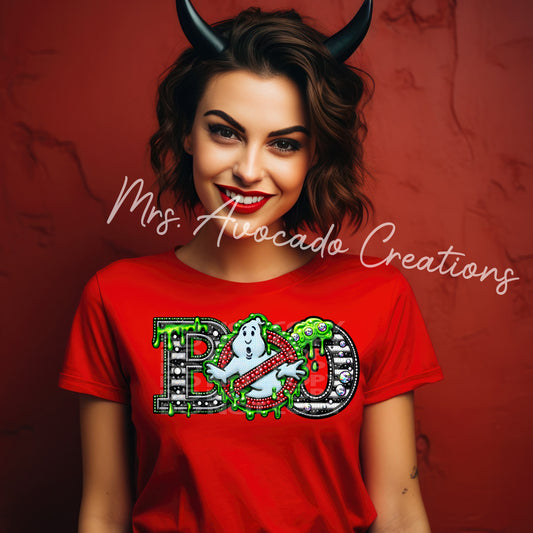 Boo G Buster Faux rhinestone