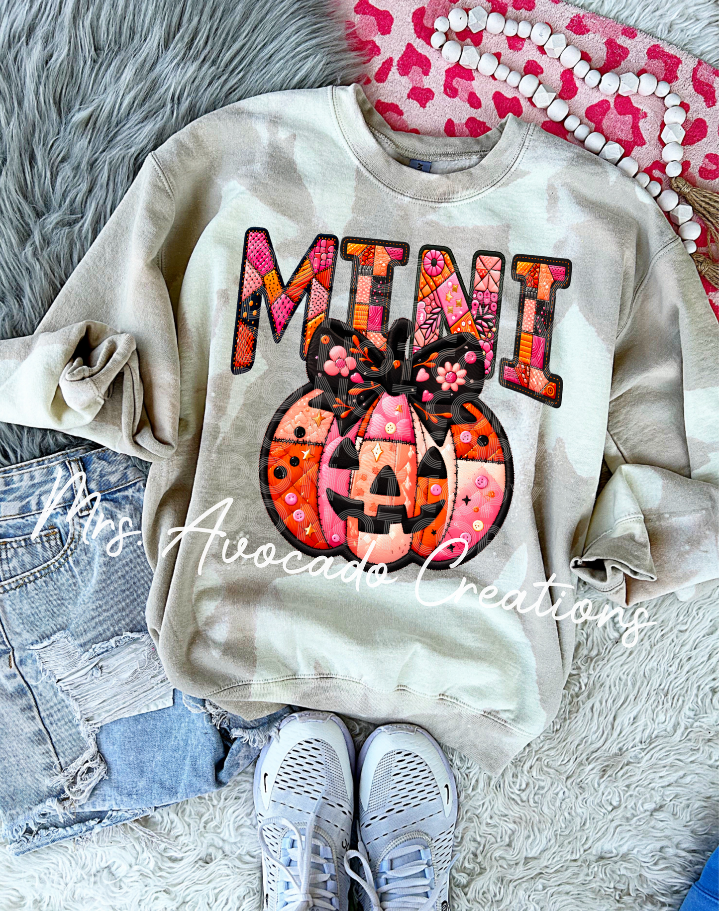 Patchwork Pumpkin Mini