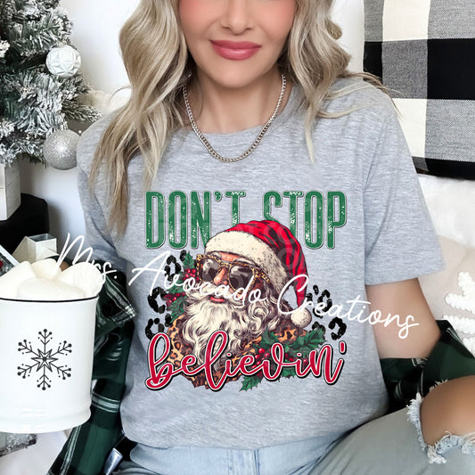Don't stop believin' Santa