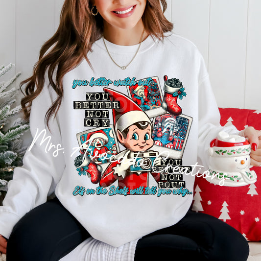 You better not pout elf