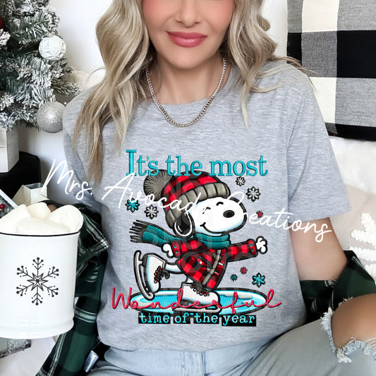 It's the most wonderful time of the year Snoopy