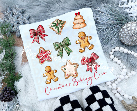 Christmas baking crew coquette