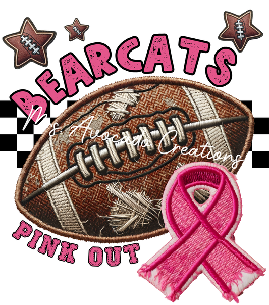 Pink Out Football Bearcats