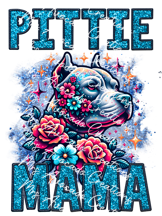 Pittie (blue)