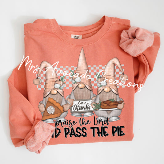 Praise the Lord and pass the pie