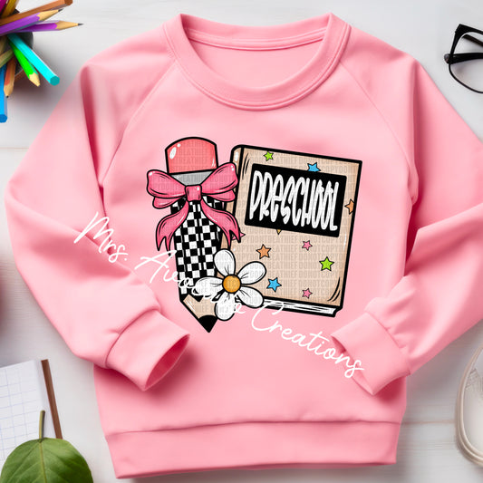 Preschool pencil girl